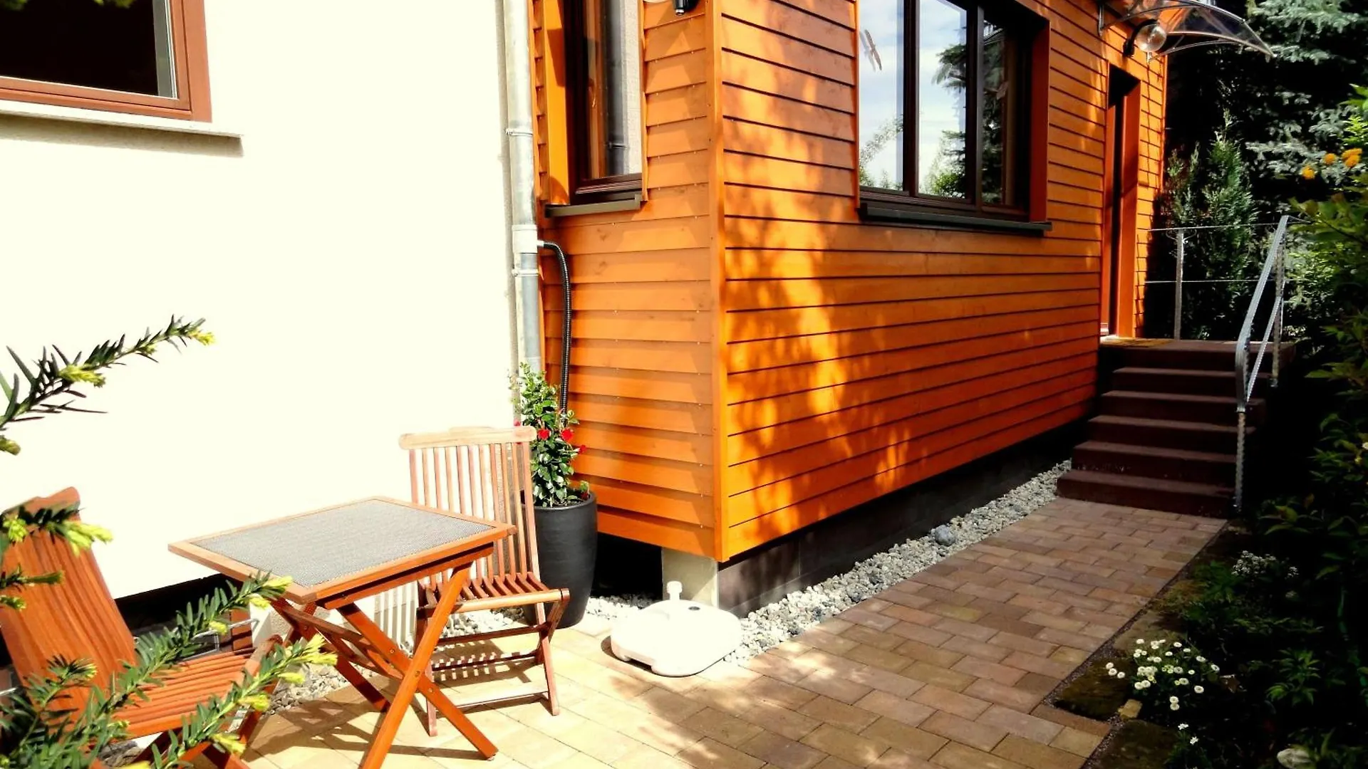 Apartmán Ferienwohnung Ginkgo 2 Dresden Mit Terrasse